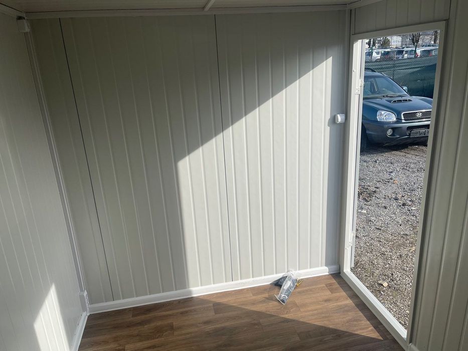 Склад контейнер барака сглобяема къща На изплащане