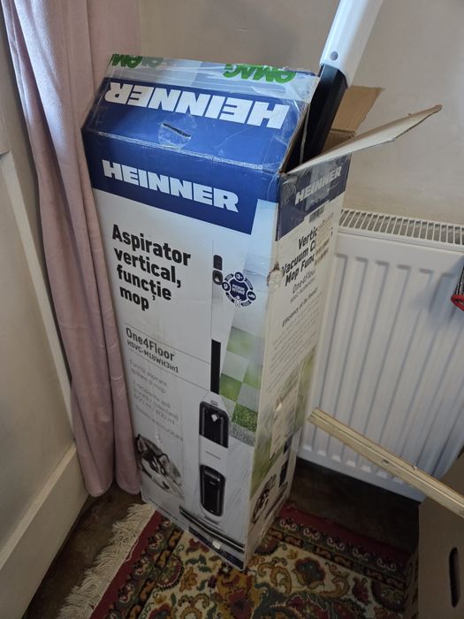 Heinner One4Floor hsvc-m18wh3in1 aspirator vertical cu mop
