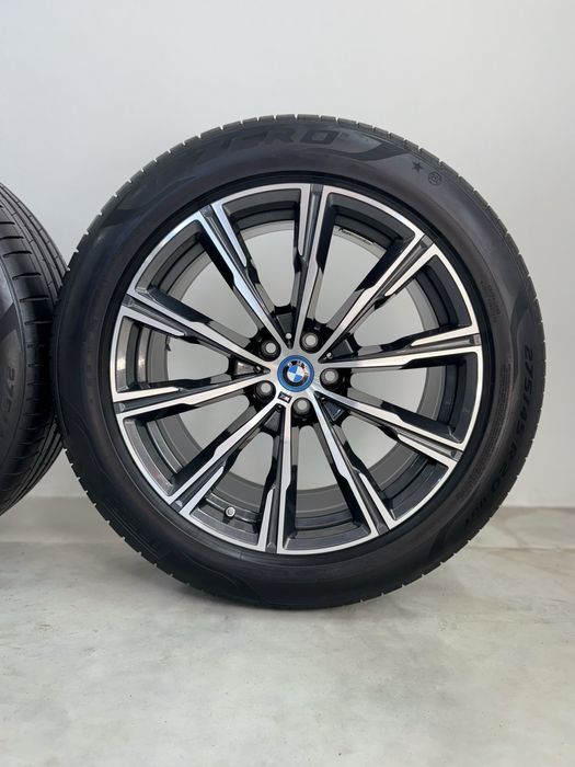 Jante Bmw X5 X6 R20 G05 G06 Originale M740 Pirelli de vara 95% 2024