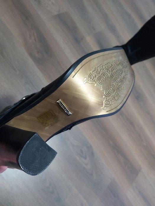 Cizme piele dama noi negre 38