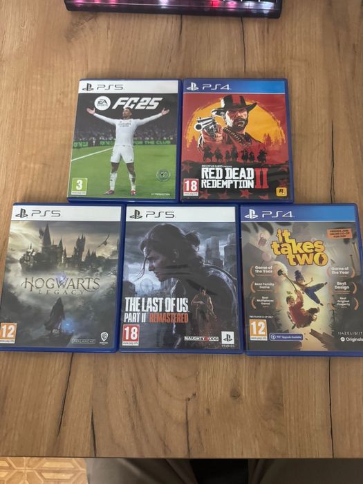 Продам диски для пс5,4