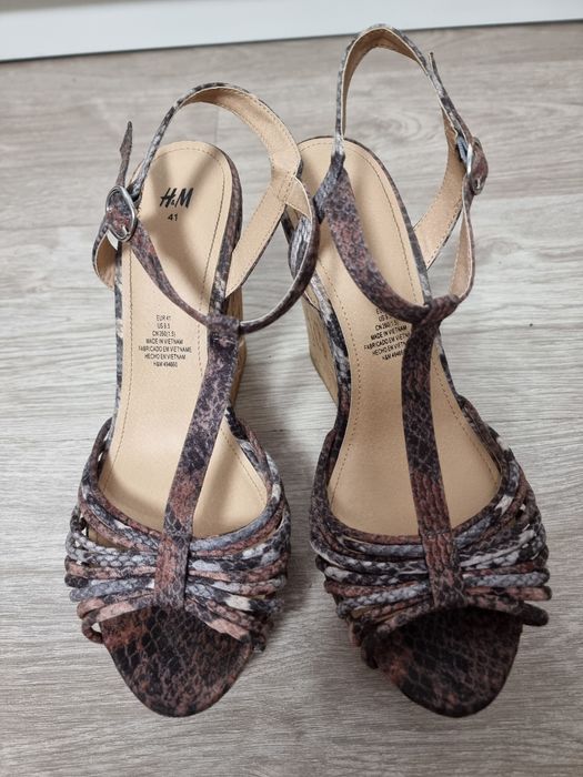 Sandale dama cu platforma H&M