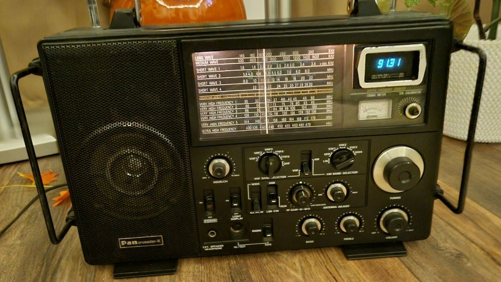 Pan Crusader X radio receptor