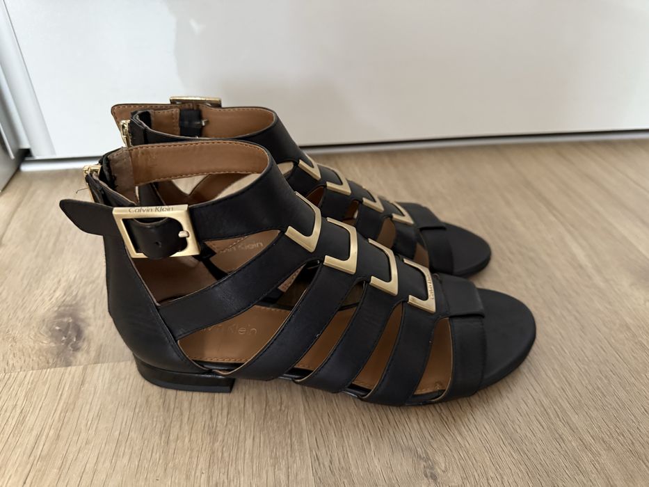 Sandale piele Calvin Klein
