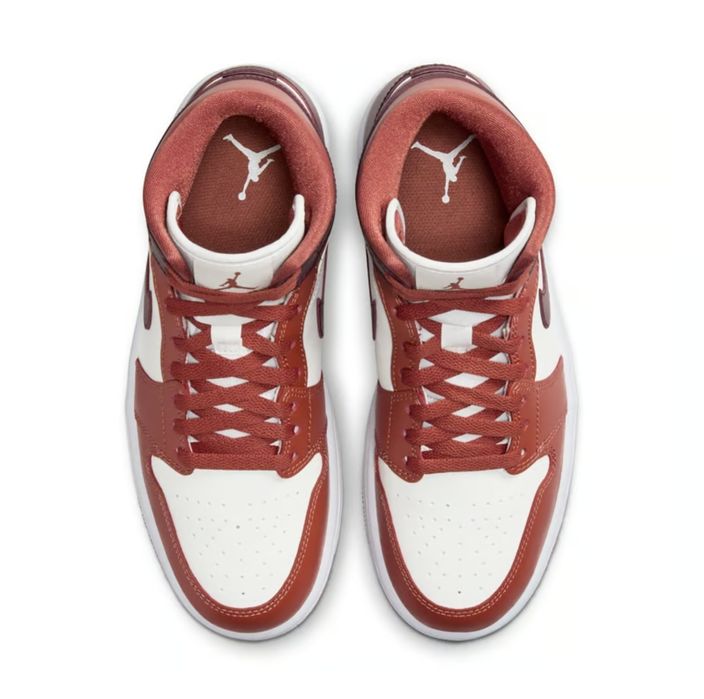 Jordan 1 mid dusty peach 44 originali