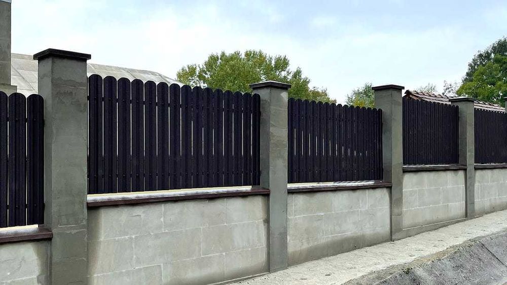 Garduri si porti stil jaluzea, sipca metalica, tabla cutata