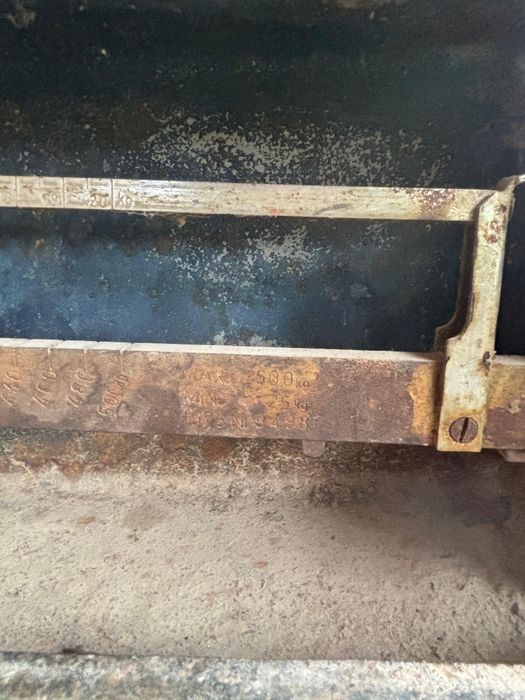 Vând cantar pentru 500kg
