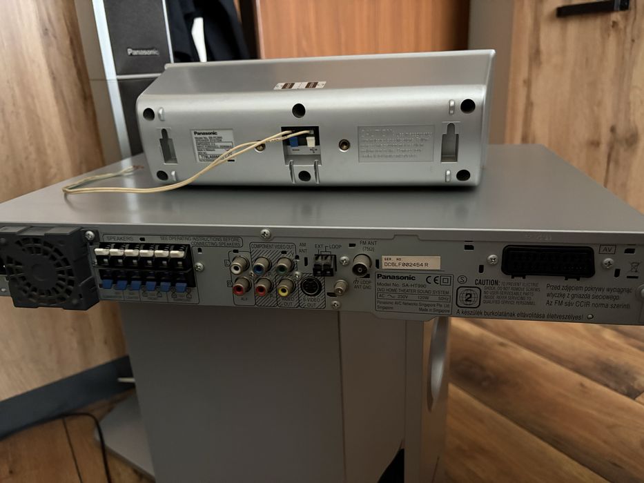 Panasonic  3.1 DVD домашно кино с колони и субуфер