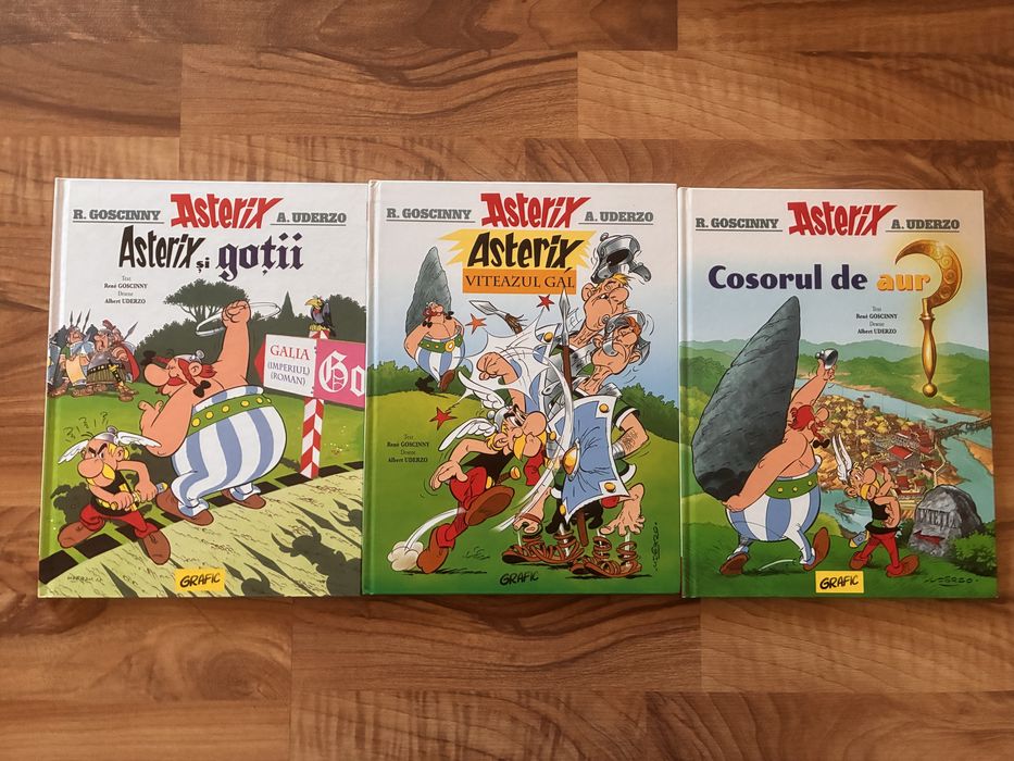 Asterix si Obelix benzi desenate 3 volume