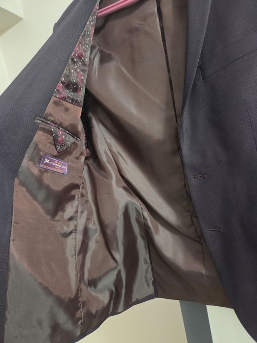 Costum barbati 100% lana virgina 50 slim fit