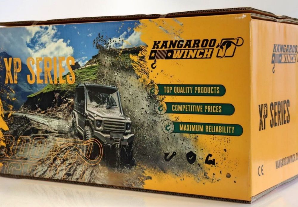 Troliu Kangaroo 7000 XP sintetic Off Road Special - Raport 104:1 / 12V
