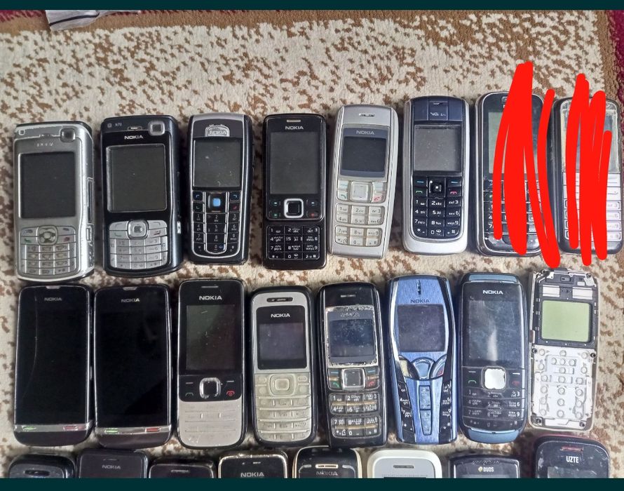 Продам Рабочие . Нерабочие телефоны.