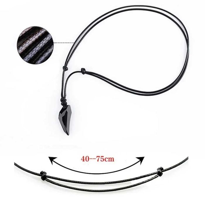 Уникално Колие Вълчи Зъб - Висулка