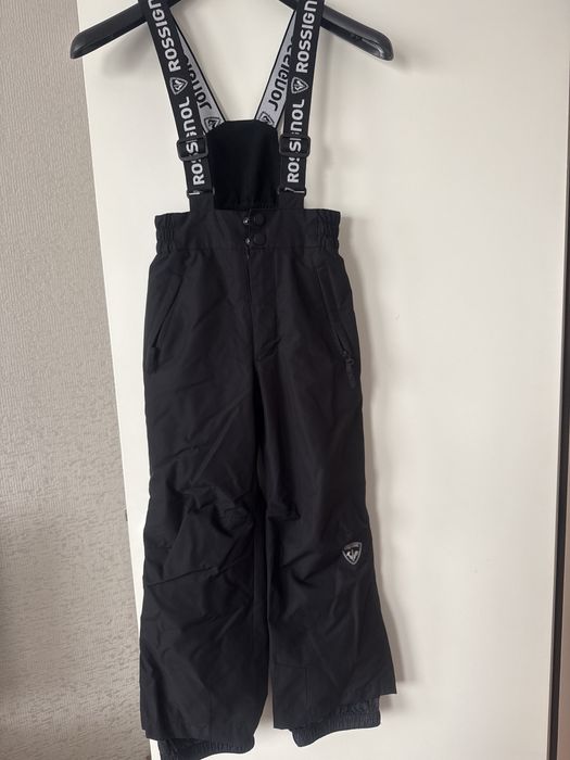Детско ски долнище Rossignol – 8 г., черно, отлично състояние