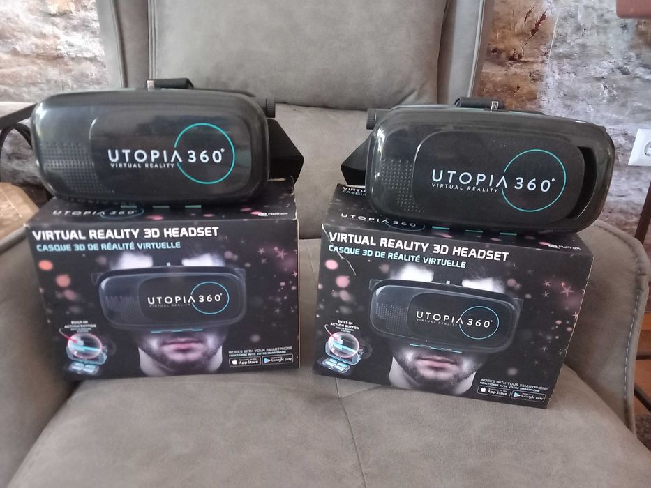 VR очила Utopia 360° с кутия (2 броя налични)