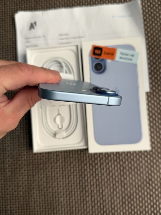 iPhone 17 256GB *КАТО НОВ*Mist Blue ГАРАНЦИЯ•ЛИЗИНГ TBI 27€/м