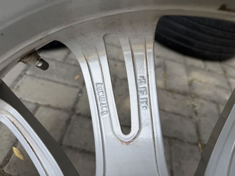 Jante BMW + Cauciucuri vara 245/45/18 M originale ET 37 5x120 in 2 latimi