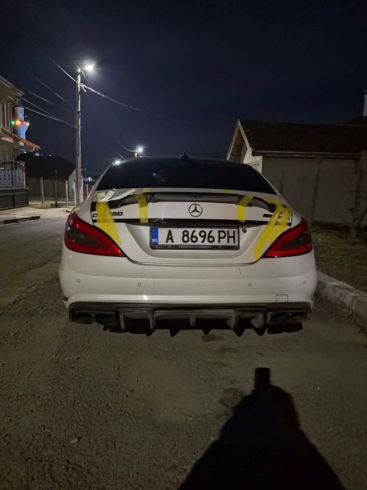 Mercedes CLS W218 Brabus Дифузьор и спойлер AMG Мерцедес ЦЛС АМГ