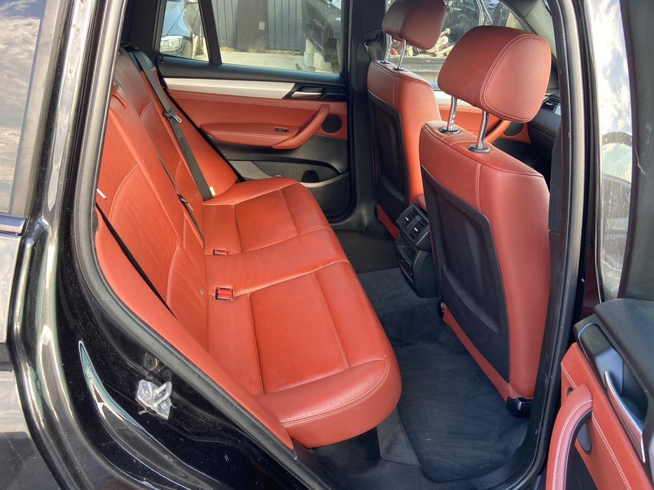 Interior piele roșie recaro BMW X3 F25 cu încălzire