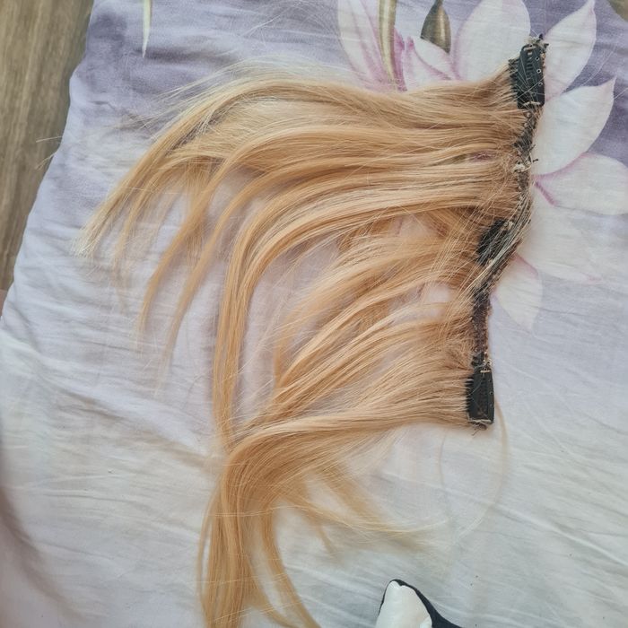 Екстешъни естествени коси