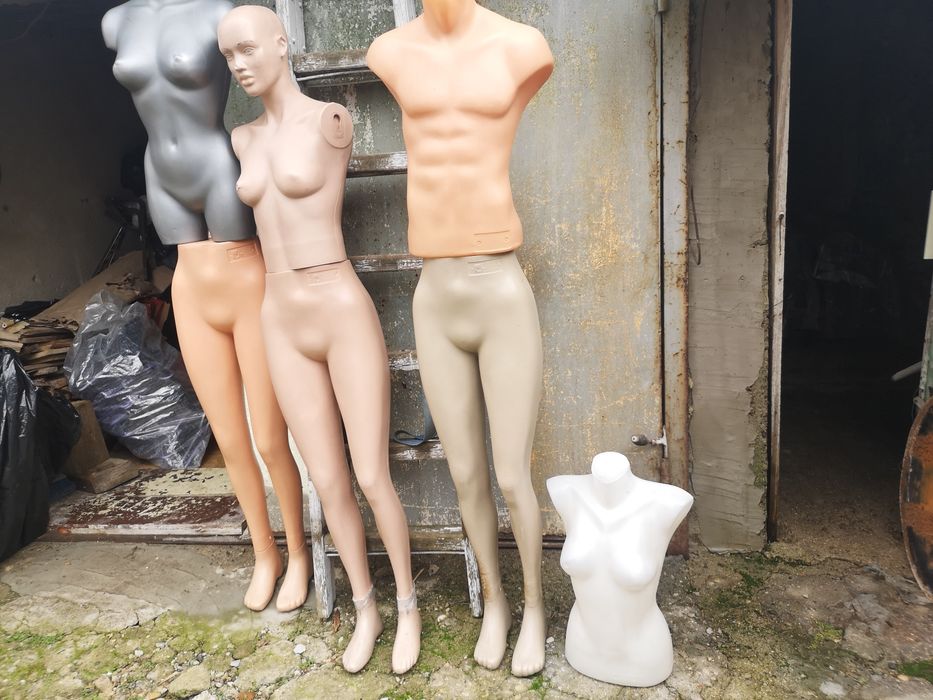 Оборудване за мазин за дрехи, стелажи Маникени, закачалки