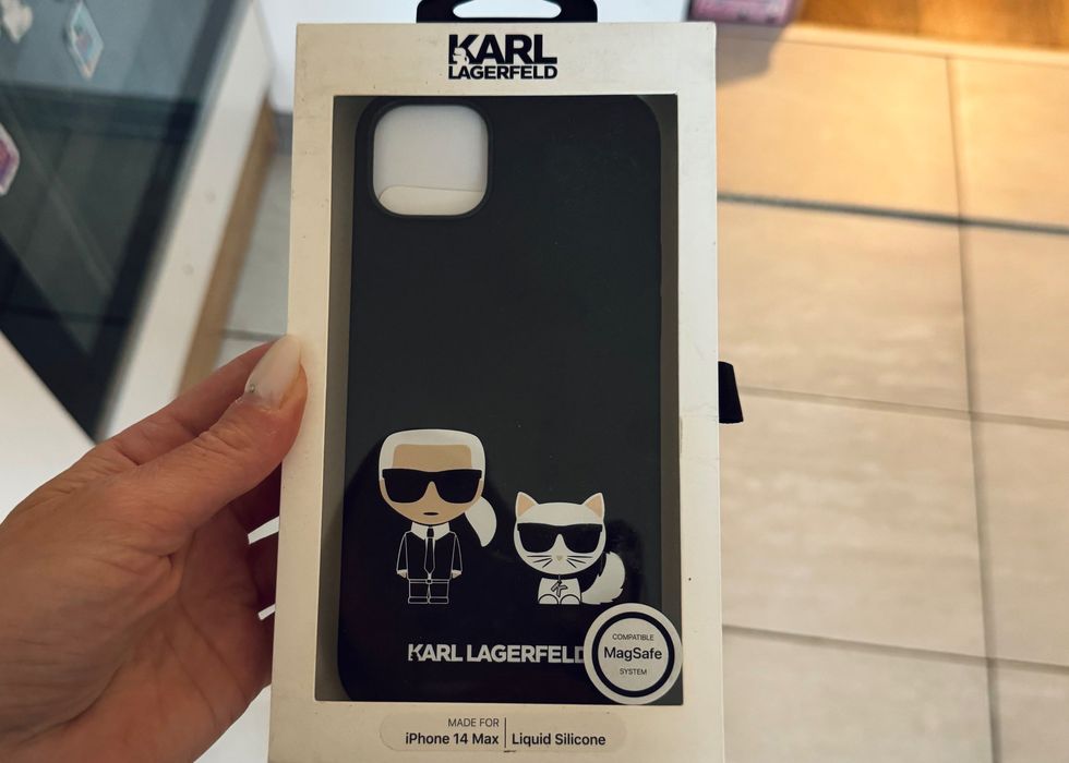 Оригинален запечатан кейс Karl Lagerfeld за Iphone 14 plus