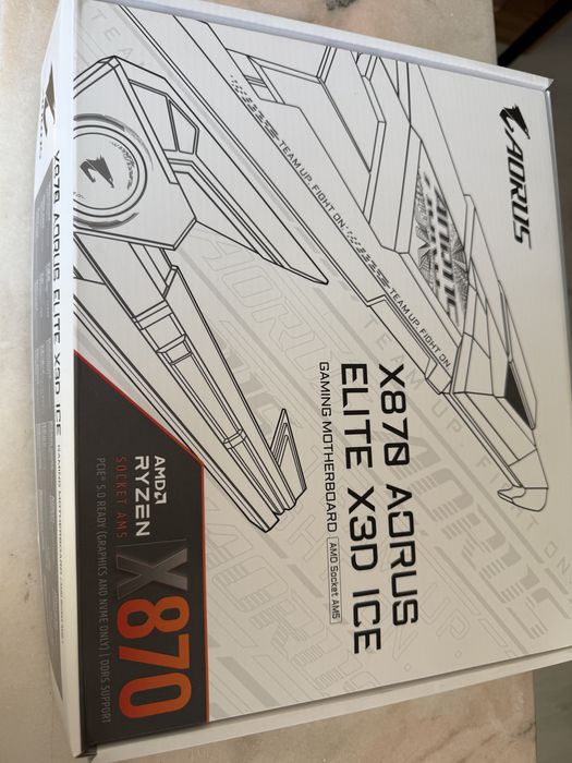 Gigabyte X870 AORUS ELITE X3D ice AM5 DDR5  – sigilata, noua!