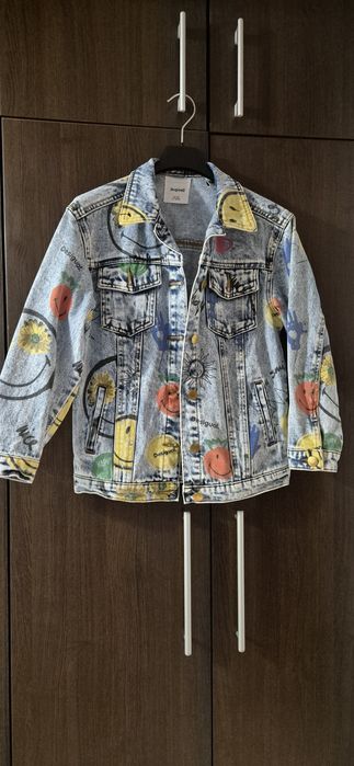 Geacă denim Desigual copii (fete) 9-10 ani