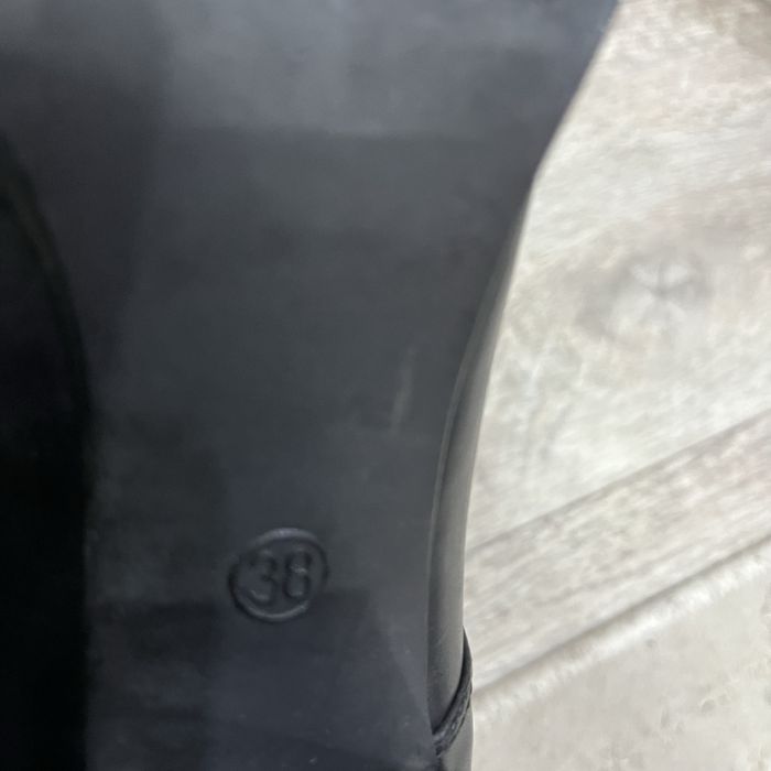 Ботильоны кожаные