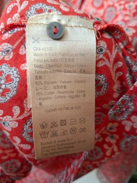 Дамска риза Scotch & Soda, размер M/L