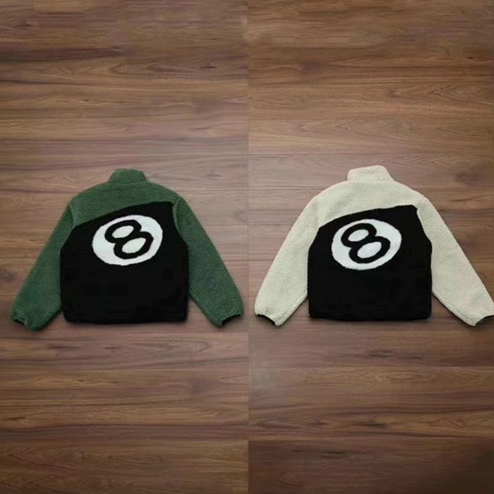 Двухсторонняя куртка 8 ball & stussy