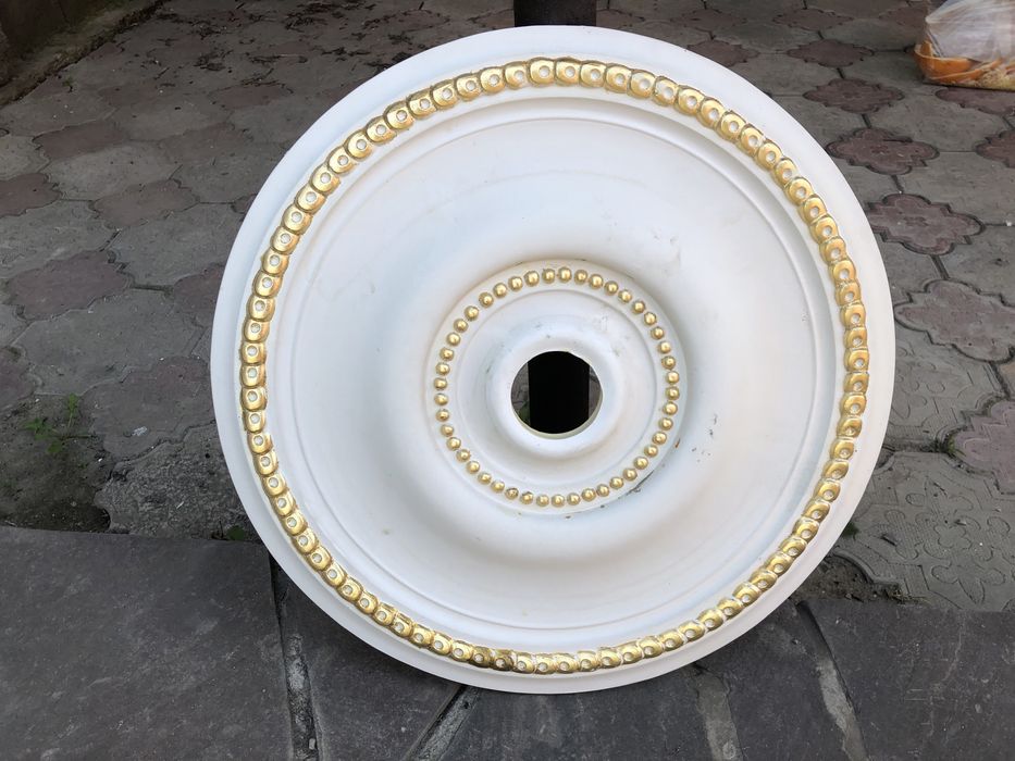 Декоративная круглая понель из дюрополимера