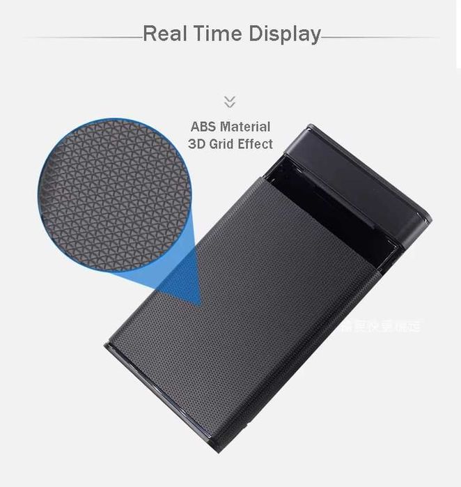 Външна Кутия USB 3.0 за 2.5 инчов харддиск SATA SSD адаптер до 2ТB HDD