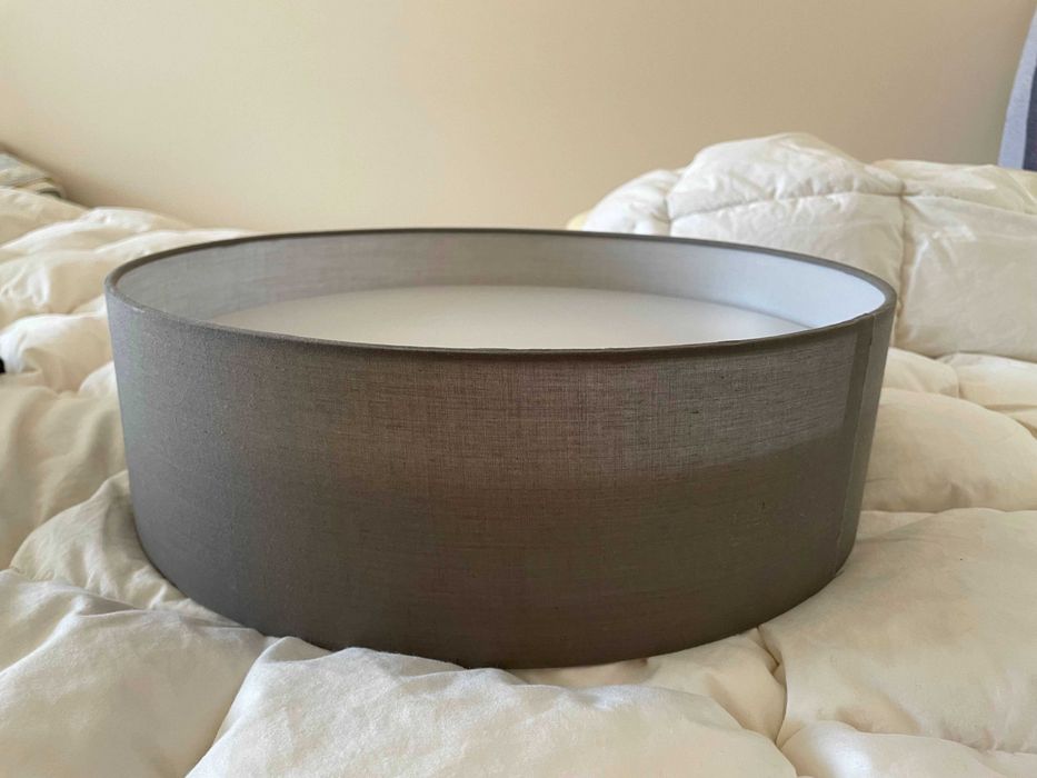 Кръгла лампа за таван