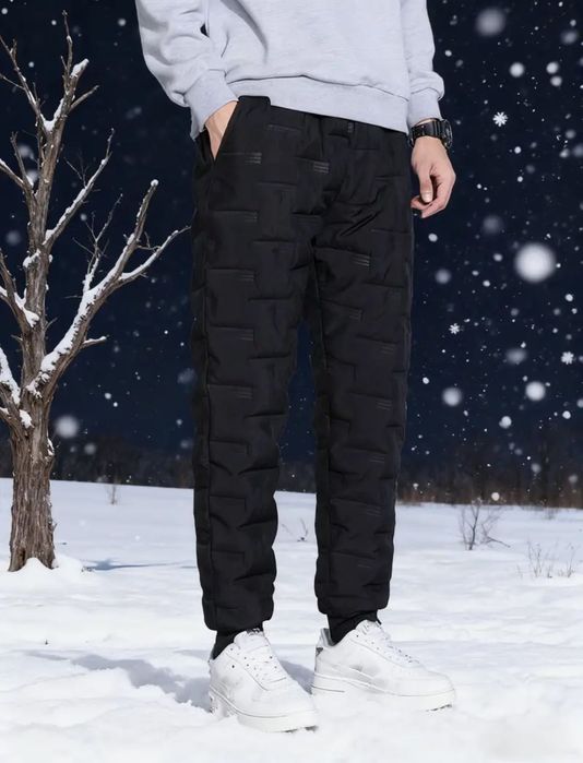 Ватирани зимни долнища не пропускат вода и вятър