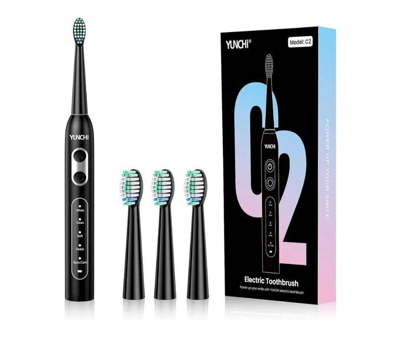 Электрическая зубная щетка YUNCHI для взрослых и детей