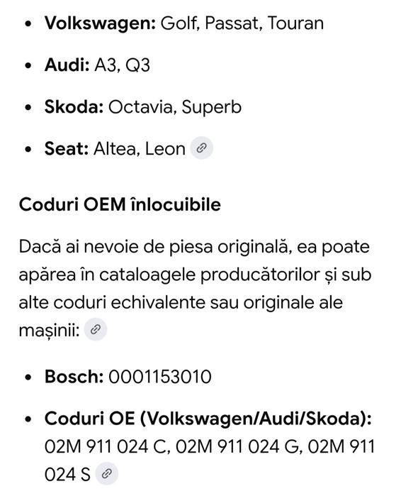 Electromotor SKODA ,VW /AUDI