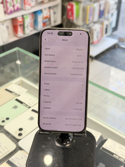 Apple iPhone 16 Pro 128GB Desert Titanium