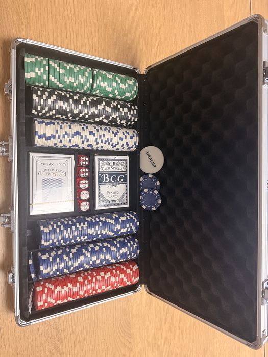 Set poker în stare excelentă