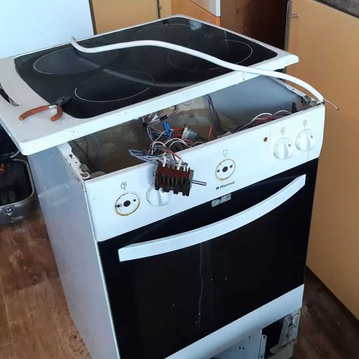 Ремонт электроплит духовок варочных панелей