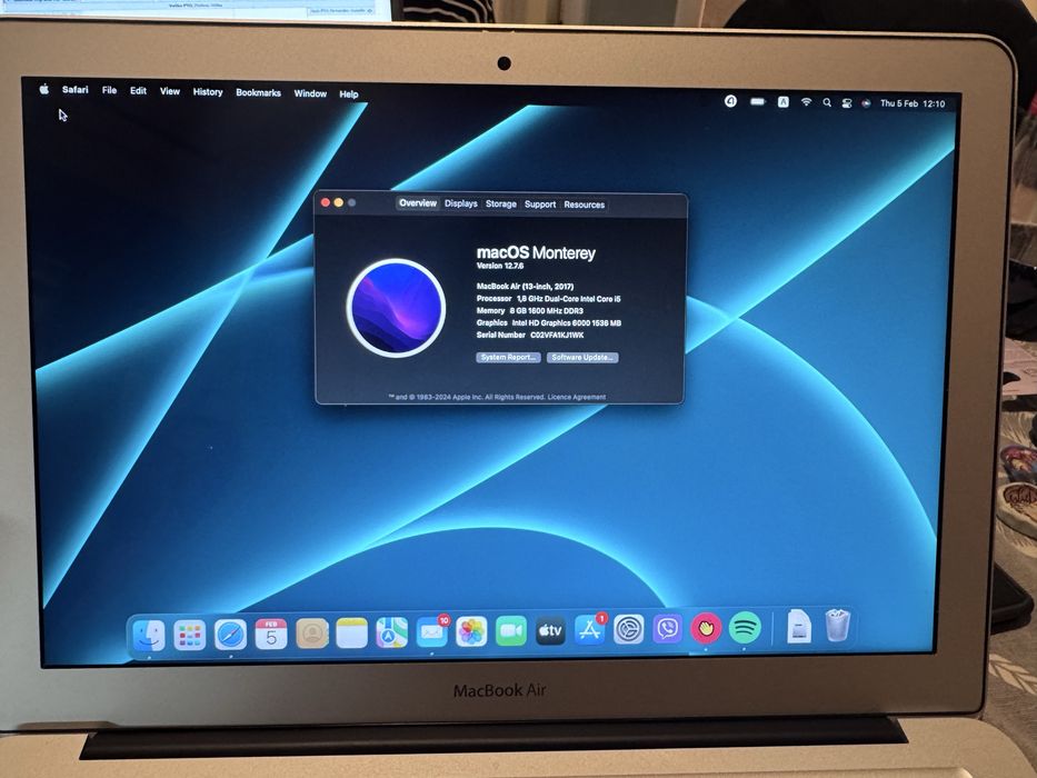 Лаптоп Mac Book Air 2017