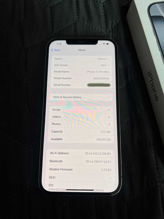 Apple iPhone 12 Pro Max 512GB Gold