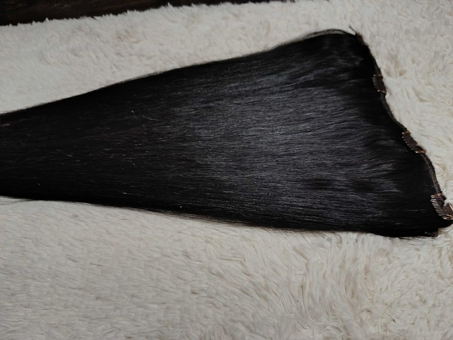Естествена коса черна