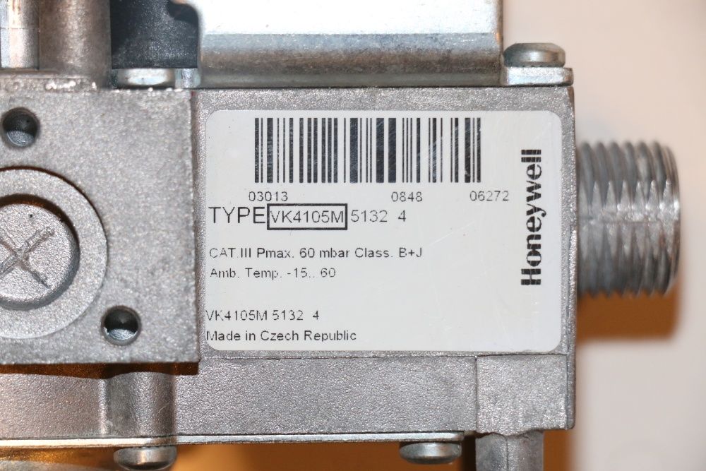 Vana gaz Honeywell VK4105M 5132 Ferroli Domitech Divatop bobina verde