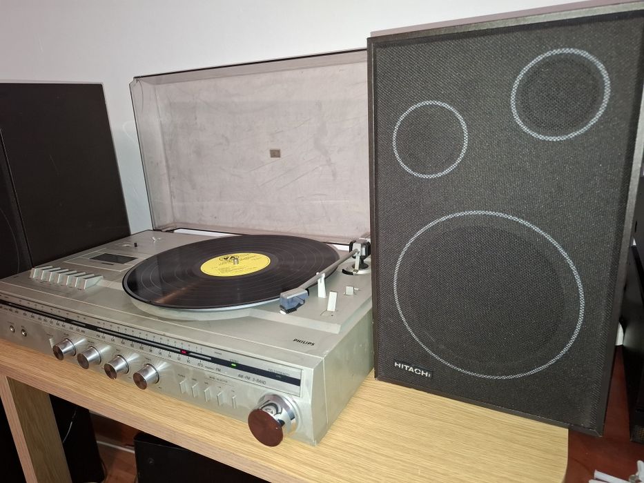 Pick-up PHILIPS stereo music center 1410 +boxe