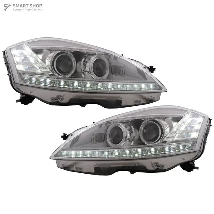 Faruri LED Mercedes W221 S-Class (2005-2009) Facelift Look LHD