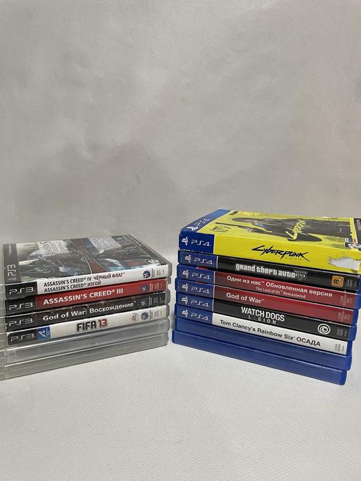Диски на PS4/3