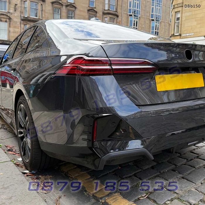 Задни странични сплитери за BMW 5 G60 M Sport 2024+, черен гланц – DBb150 тунинг задна броня бмв г60