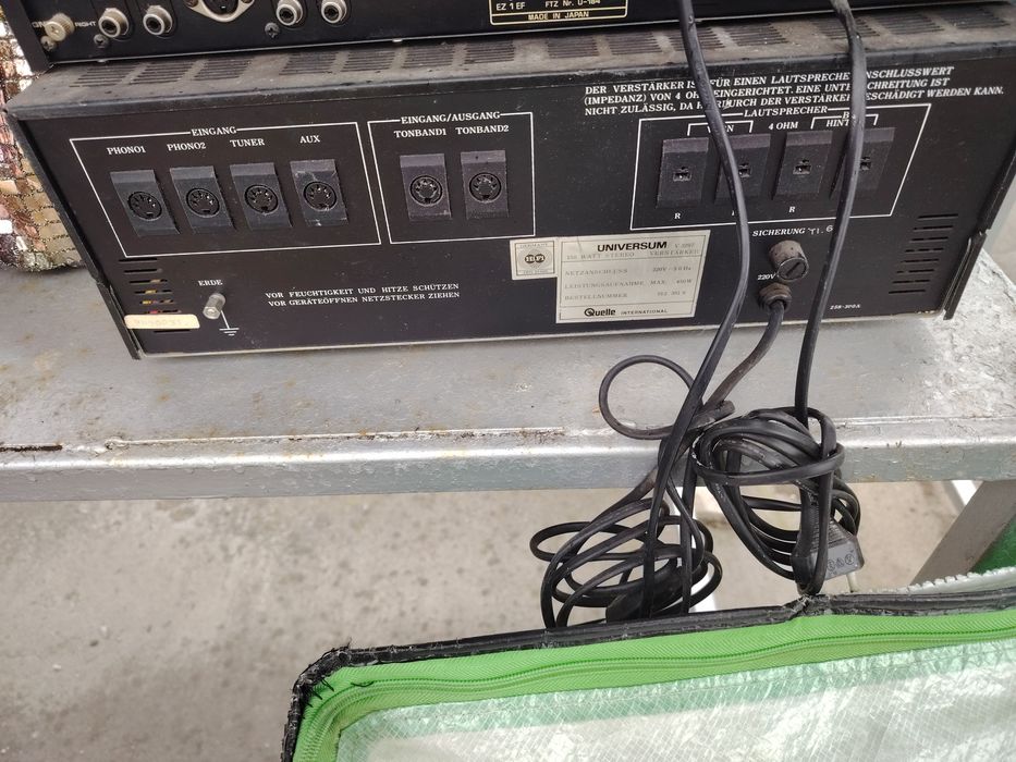 Amplificator audio două bucati