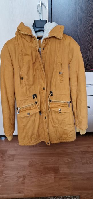 Geaca dama iarna cu blana